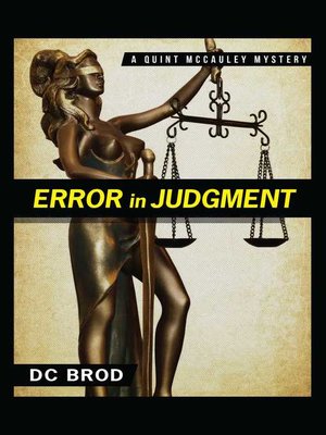cover image of Error in Judgment